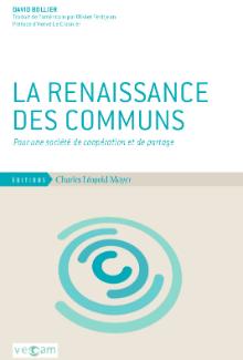Couverture du livre "La renaissance des communs" par David Bollier